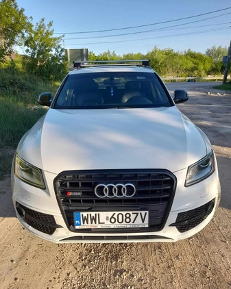 Audi SQ5 cena 98000 przebieg: 88500, rok produkcji 2016 z Marki małe 56